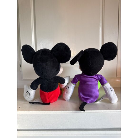 Disney Mickey Mouse Plush Toys Set of 2 10" Tall - Picture 2 of 4